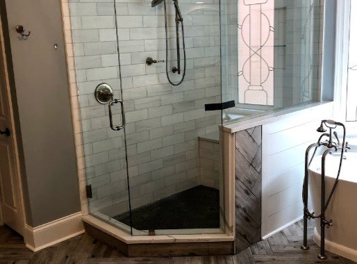 Luxury bathroom renovation by Ringelberg Construction